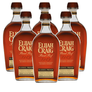 Elijah Craig Barrel Proof Batch A125 10 - Year Bourbon Whiskey 6 - Pack - Liquor On Broadway