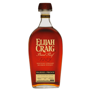 Elijah Craig Barrel Proof Kentucky Straight Bourbon Whiskey Batch B523 124.2 Proof 750ml - Liquor On Broadway