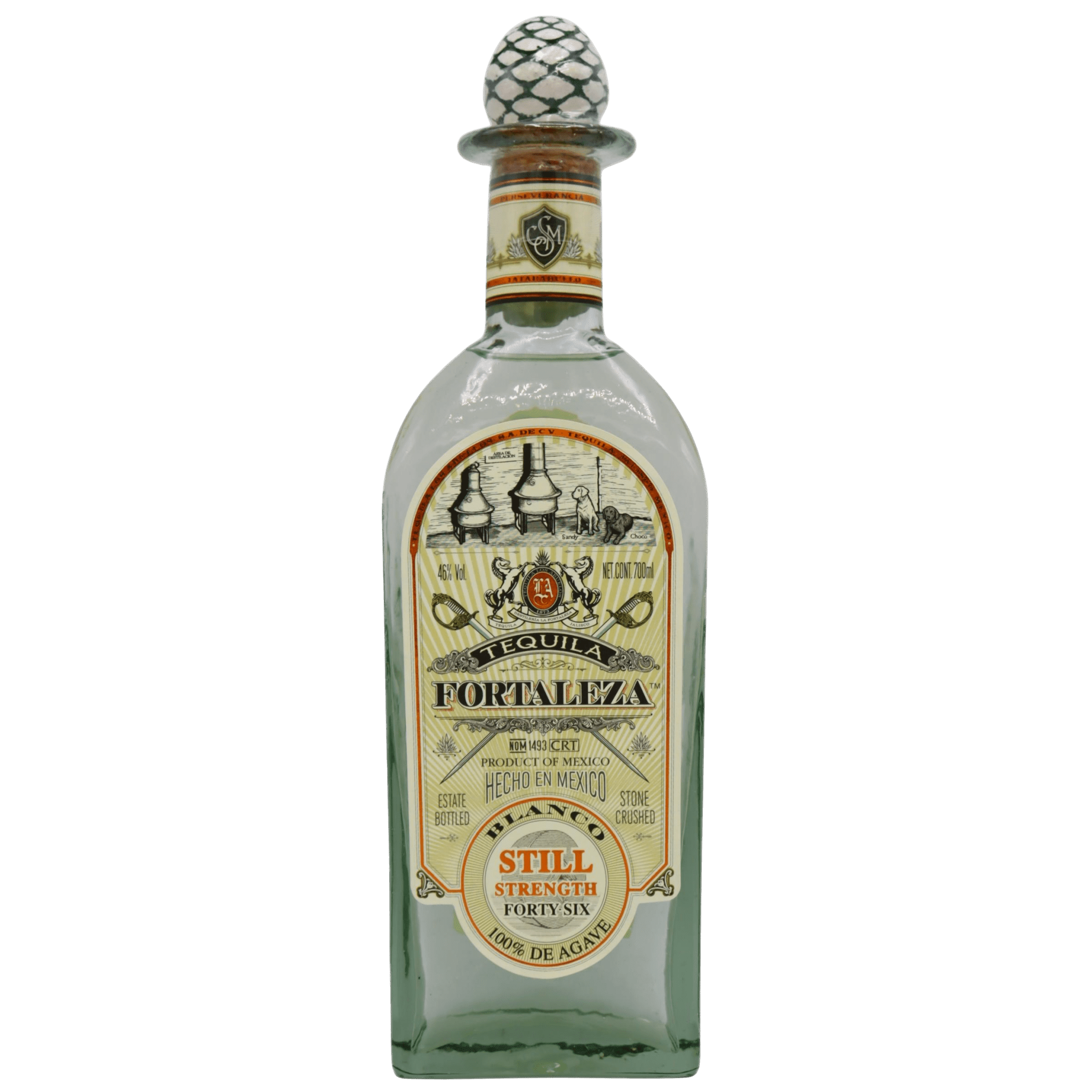 FORTALEZA テキーラ BLANCO 750ml Fortaleza Blanco Still Strength Tequila 750ml – Liquor On Broadway