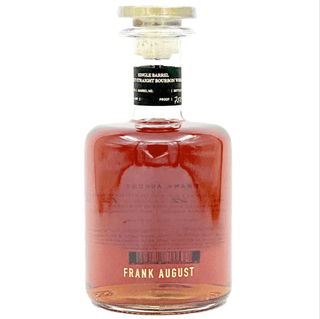 Frank August Single Barrel Age 7.5 Years Whiskey 750ml - Liquor On Broadway
