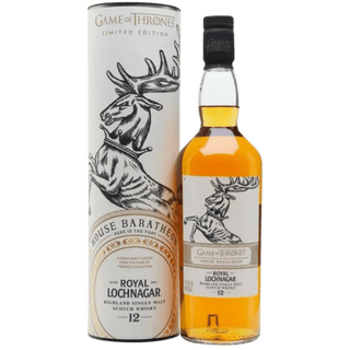 Game of Thrones House Baratheon Royal Lochnagar 12 Year Highland Single Malt Scotch Whisky 750ml - Liquor On Broadway