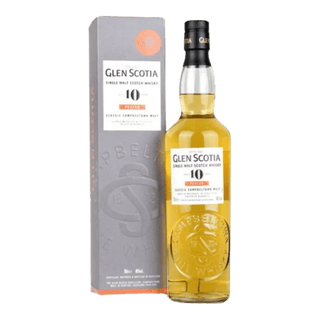 Glen Scotia Aged 10 Years Peated Classic Campbeltown Single Malt Scotch Whisky 700ml - Liquor On Broadway