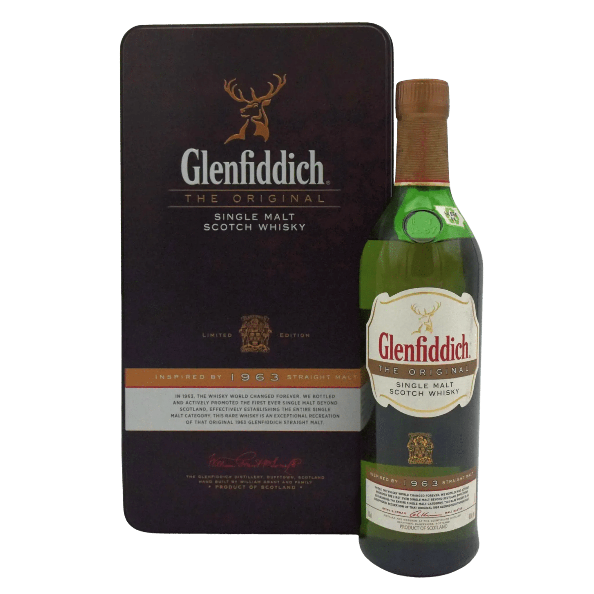 Glenfiddich The Original Inspired by 1963 Single Malt Scotch 750ml Glenfiddich The Original Inspired by 1963 Single Malt Scotch 750ml