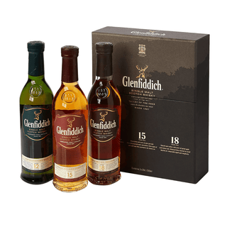 Glenfiddich Trio Pack Scotch Whisky – Premium Whisky Gift Set | 3x50ml - Liquor On Broadway