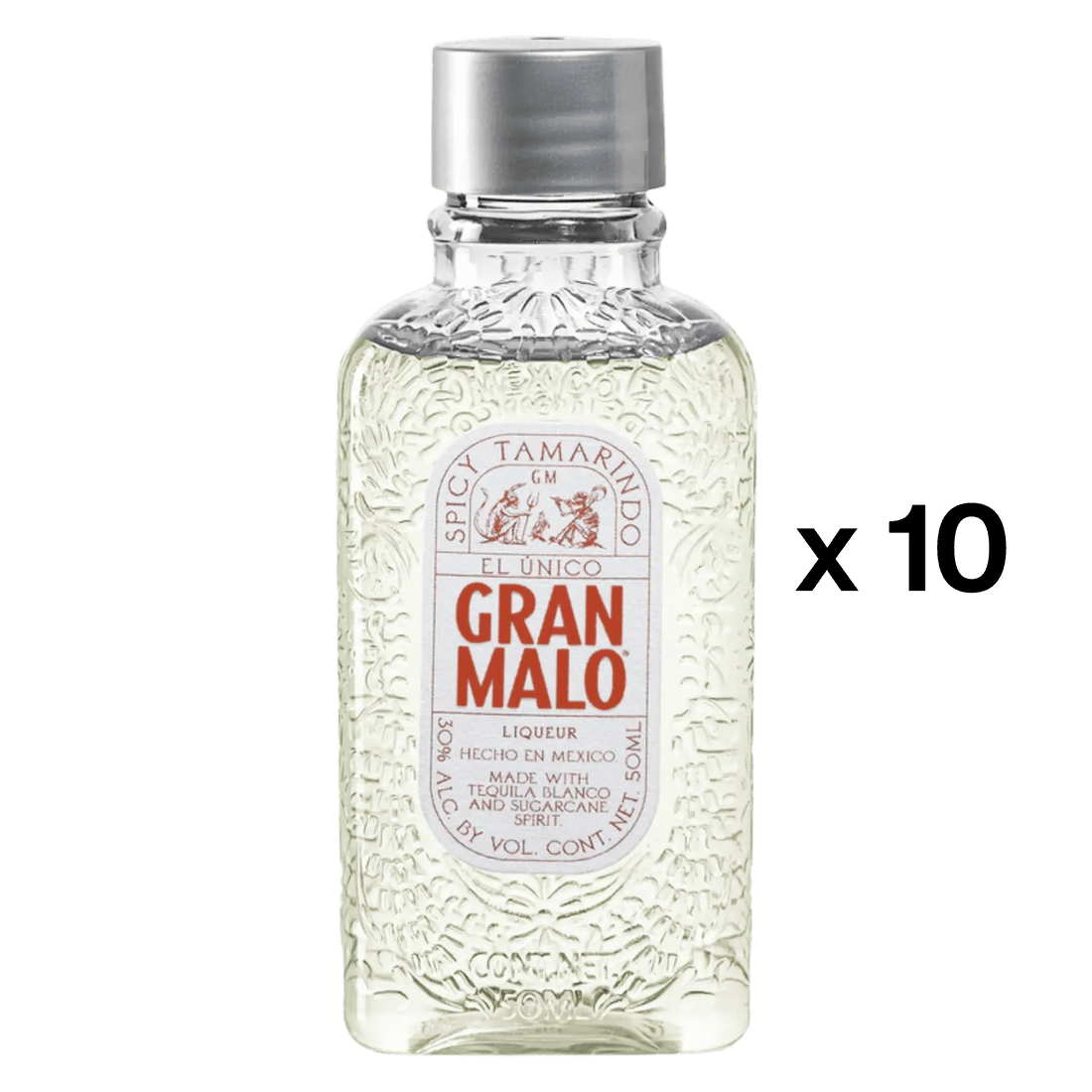 Gran Malo Spicy Tamarindo Tequila 50ml 10 Pack - Liquor On Broadway