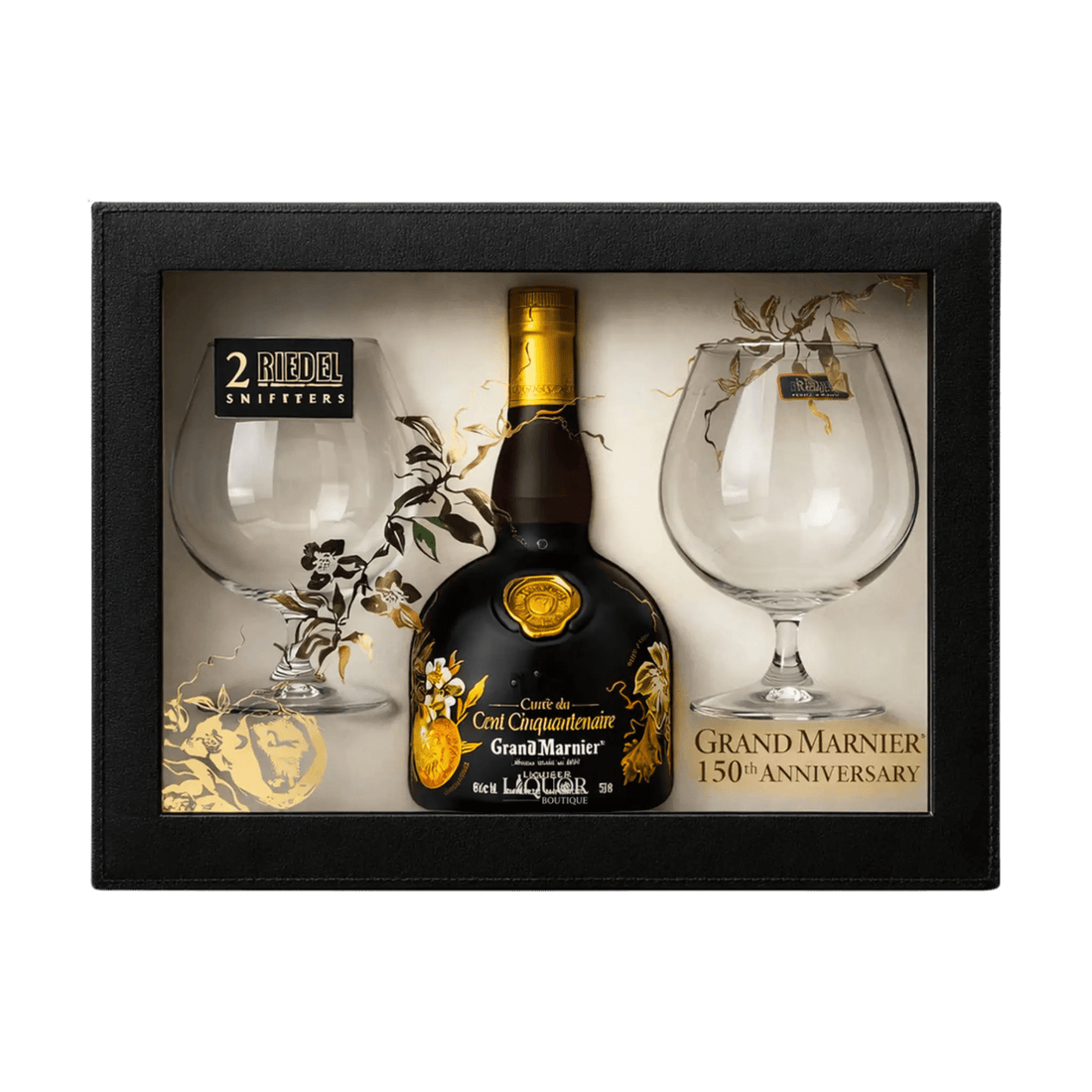 Grand Marnier Cuvée du Cent Cinquantenaire 150th Anniversary Gift Set 750ml - Liquor On Broadway