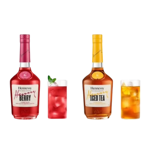 Hennessy Henny Berry & Henny Iced Tea Cognac Cocktails 2 x 375ml - Liquor On Broadway