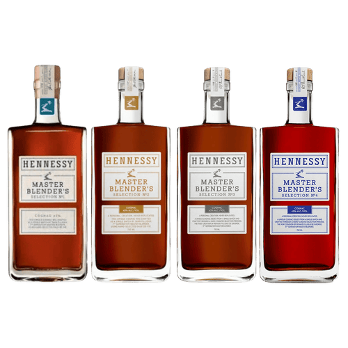 Hennessy Master Blender’s Selection No. 1 No. 2 No. 3 No. 4 Cognac Bundle 750ml - Liquor On Broadway