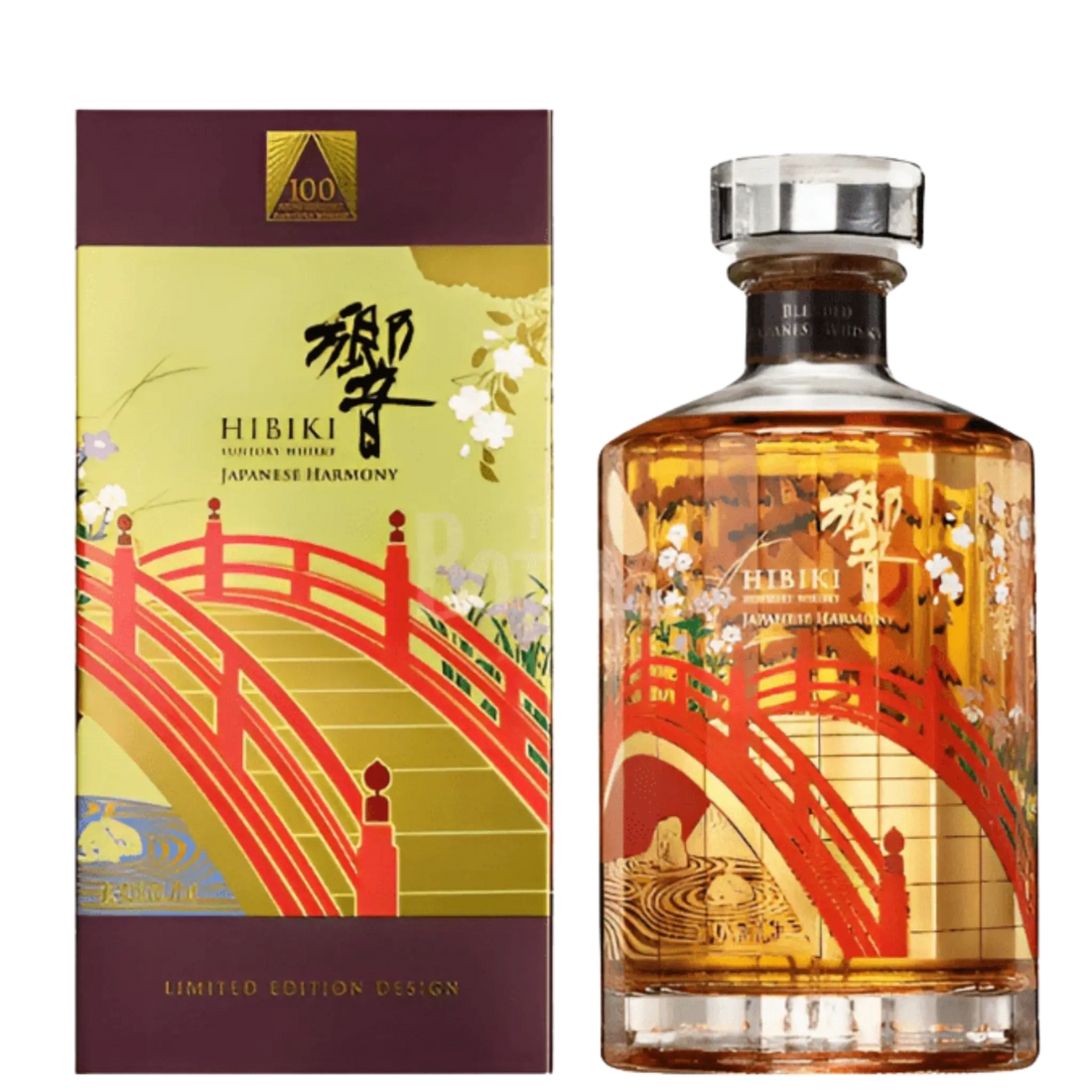 Hibiki Harmony Japanese Whisky 100th Anniversary Edition 750ml - Liquor On Broadway