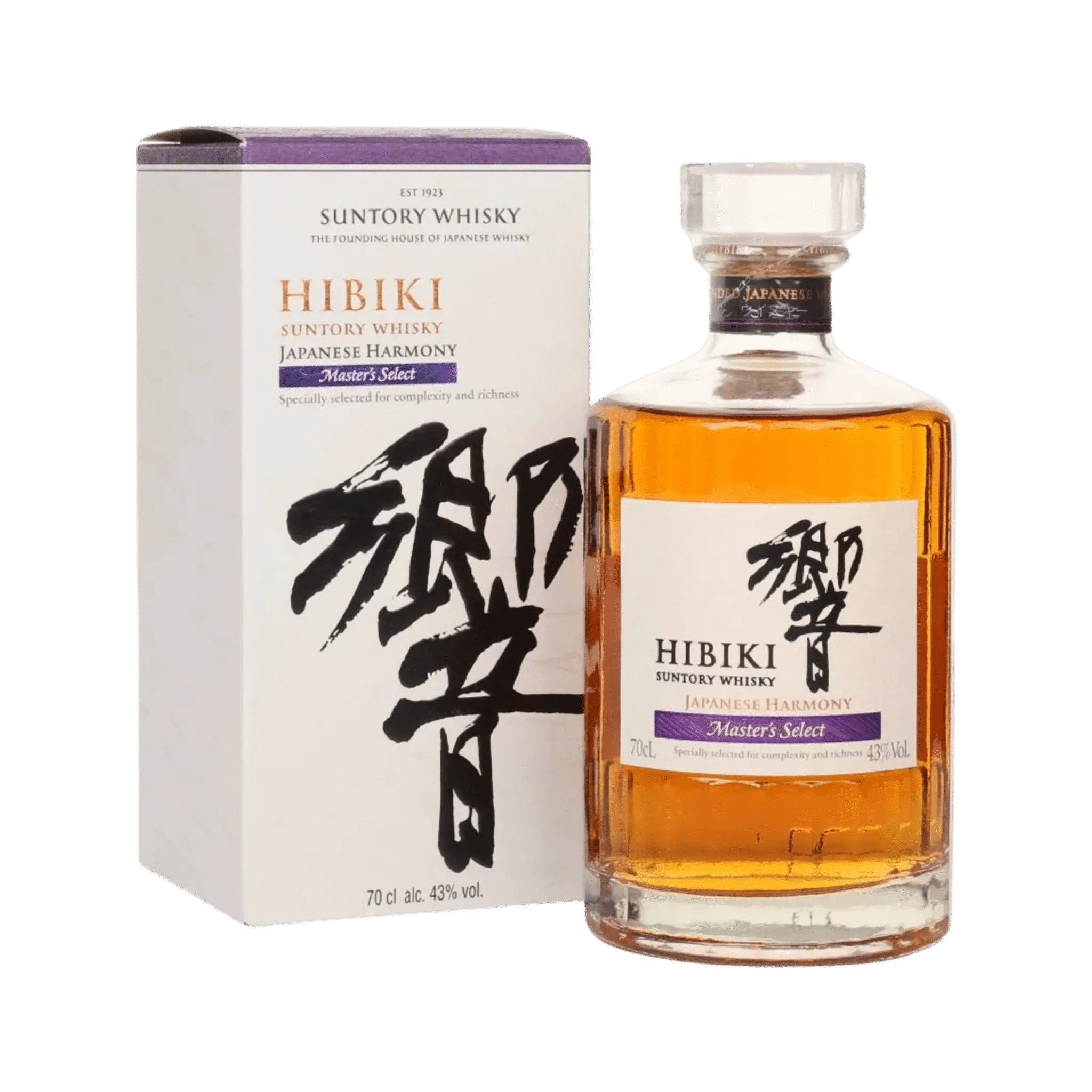 Hibiki Japanese Harmony Master's Select Japanese Whisky 700ml Hibiki Japanese Harmony Master's Select Japanese Whisky 700ml