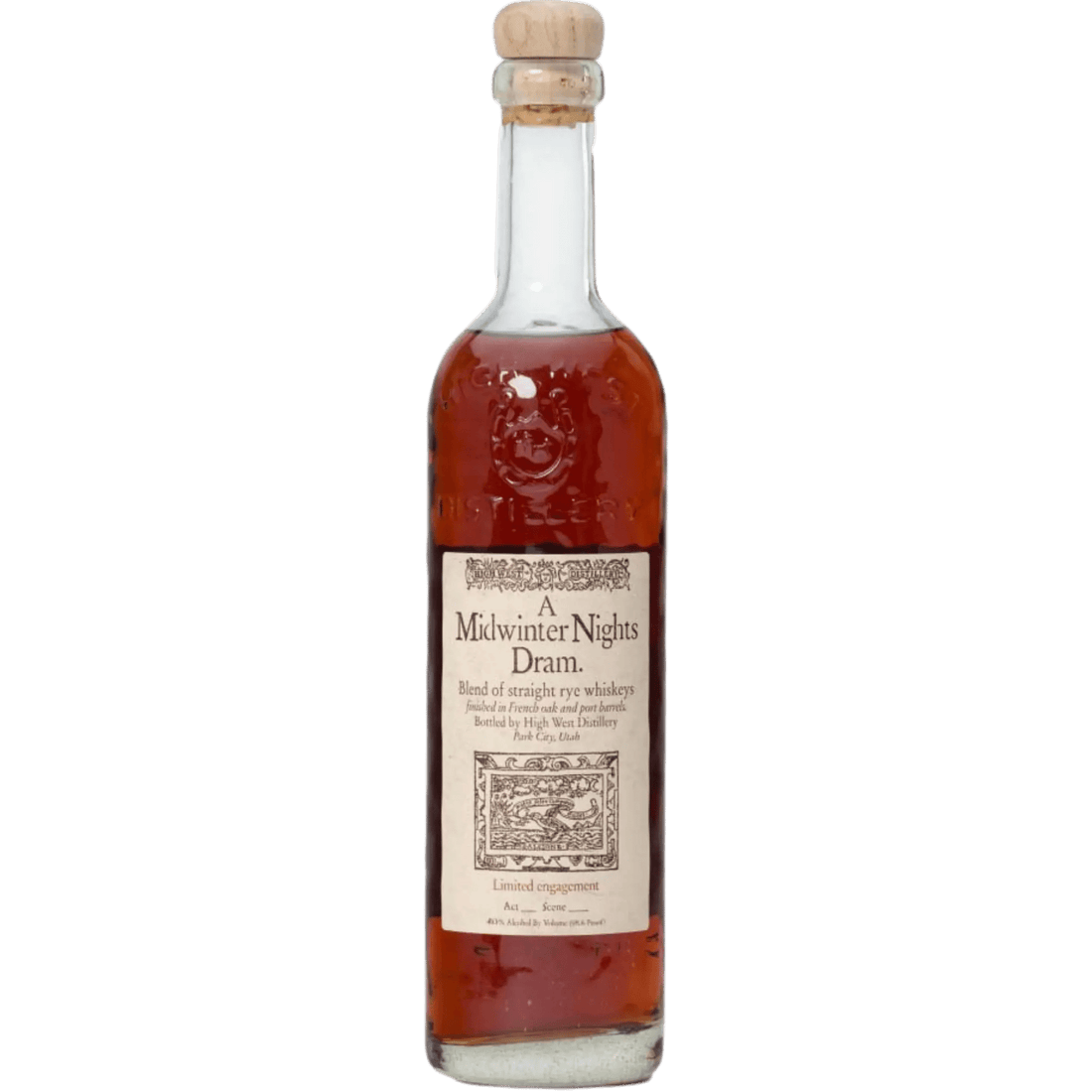 High West A Midwinter Nights Dram Act 9 Scene 3 Straight Rye Whiskey 750ml - Liquor On Broadway