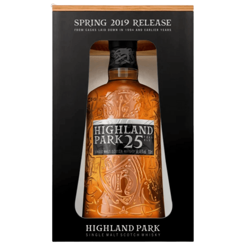 Highland Park 25 Year Old Single Malt Scotch Whisky – Spring 2019 Release 750ml - Liquor On Broadway