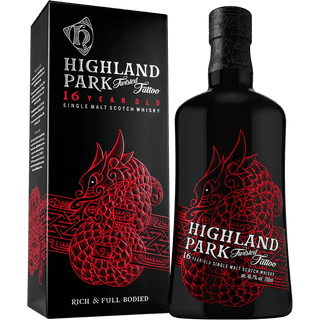 Highland Park Twisted Tattoo 16 Year Old Single Malt Scotch Whisky 750ml - Liquor On Broadway