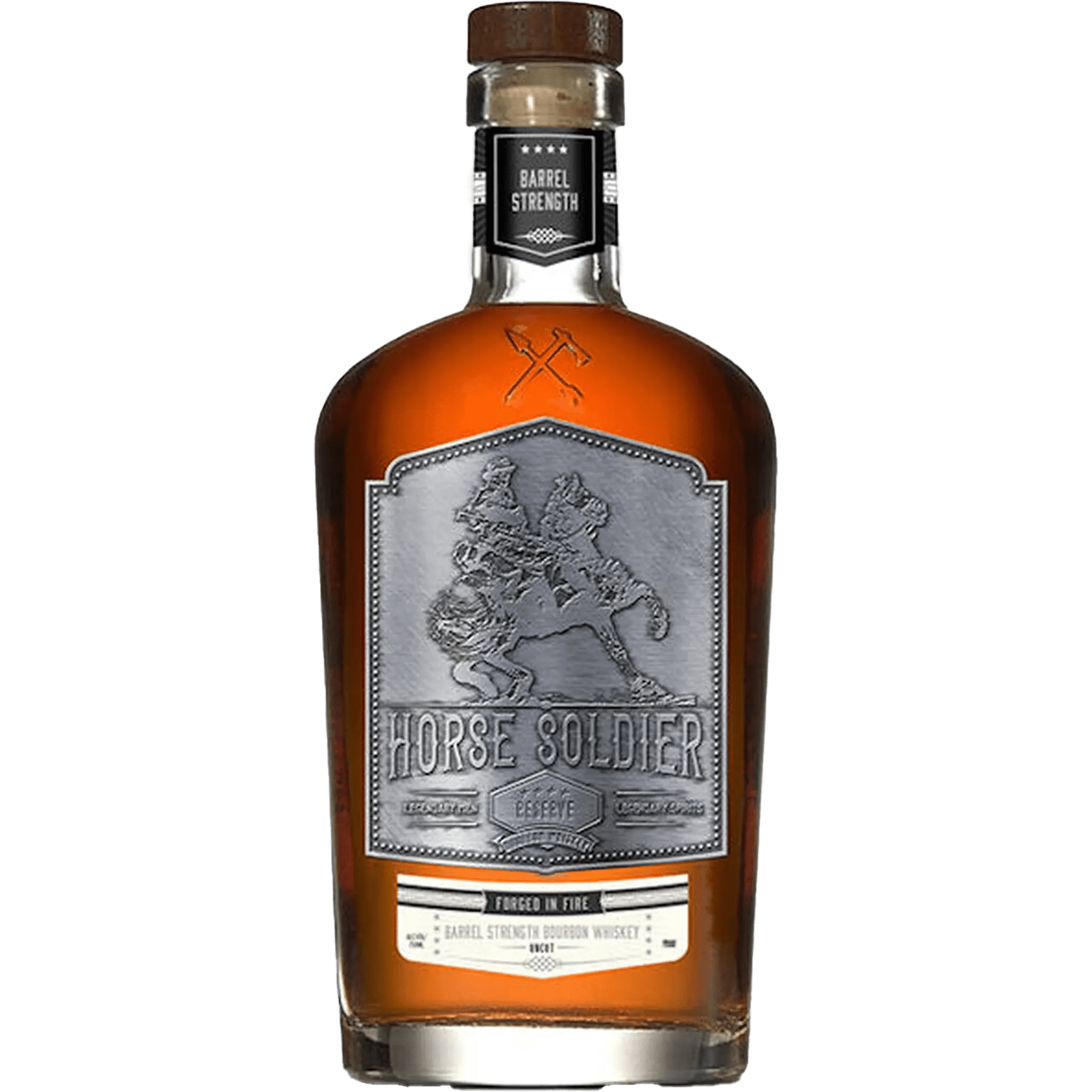 Horse Soldier Reserve Barrel Strength Bourbon Whiskey 750ml Horse Soldier Reserve Barrel Strength Bourbon Whiskey 750ml