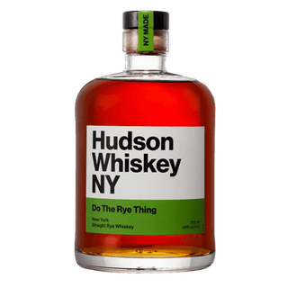 Hudson Whiskey NY Do The Rye Thing Straight Rye Whiskey 750ml - Liquor On Broadway