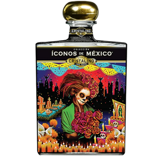 Iconos de Mexico Anejo Cristalino Day of the Dead Catrina Tequila 750ml - Liquor On Broadway