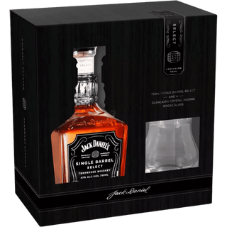 Jack Daniel’s Single Barrel Select Tennessee Whiskey Gift Set 750ml - Liquor On Broadway