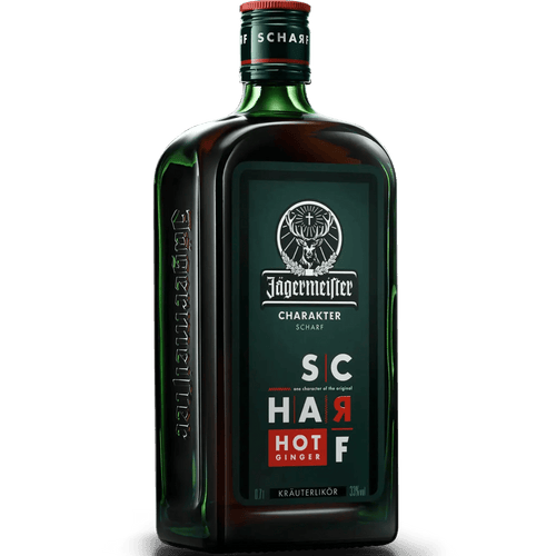 Jägermeister Scharf Hot Ginger Herbal Liqueur 750ml - Liquor On Broadway
