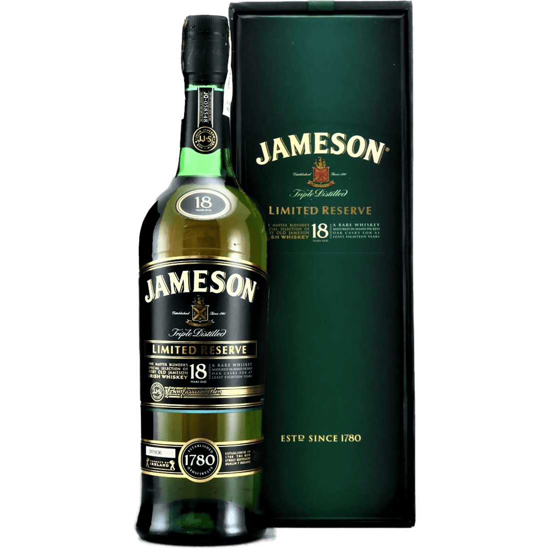 Jameson 18 Year Old Limited Reserve Irish Whiskey 750ml - Liquor On Broadway