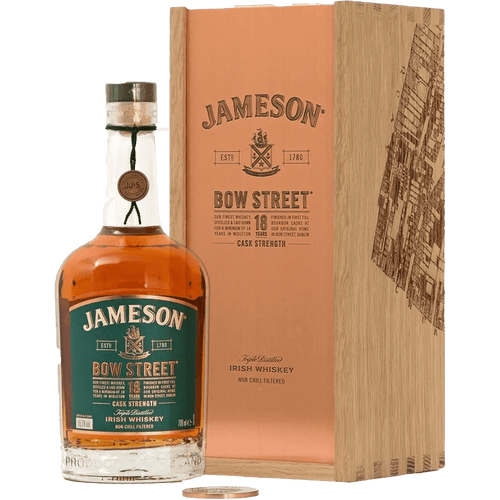 Jameson Bow Street 18 Year Old Cask Strength Irish Whiskey 700ml - Liquor On Broadway
