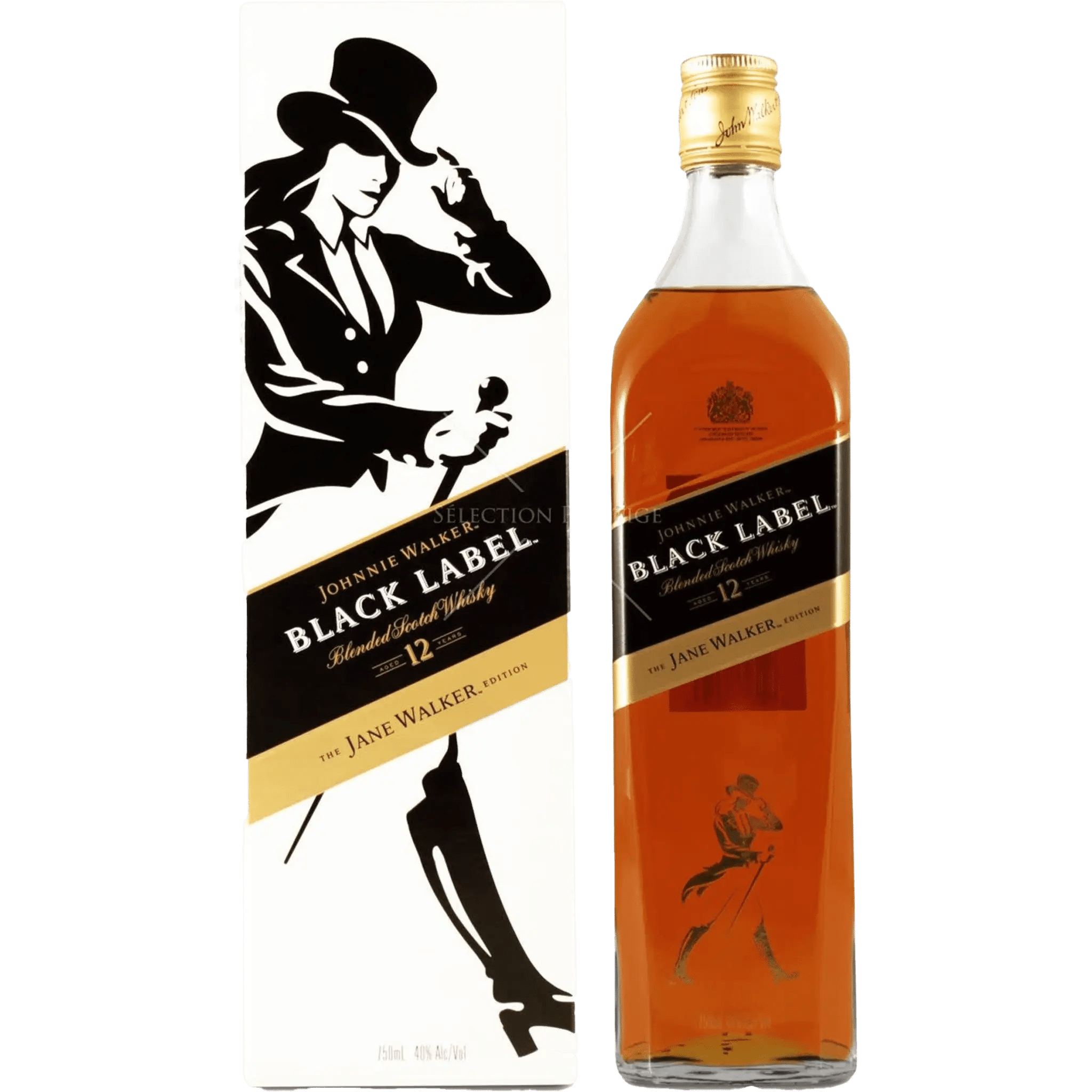 Jane Walker Black Label 12 Year Blended Scotch Whisky 750ml Jane Walker Black Label 12 Year Blended Scotch Whisky 750ml