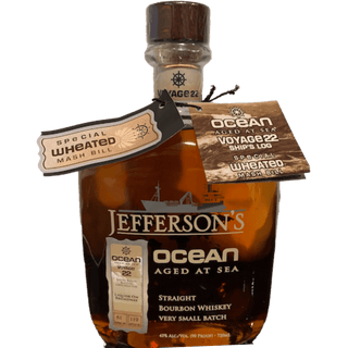 Jefferson's Ocean Voyage 22 Wheated Liquor On Broadway Barrel Pick 750ml - Liquor On Broadway