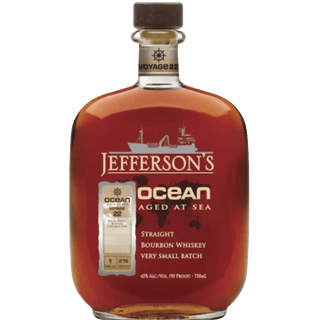 Jefferson's Ocean Voyage 22 Wheated Liquor On Broadway Barrel Pick 750ml - Liquor On Broadway