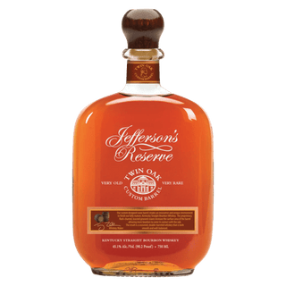 Jefferson's Reserve Twin Oak Custom Barrel Kentucky Straight Bourbon Whiskey 750ml - Liquor On Broadway