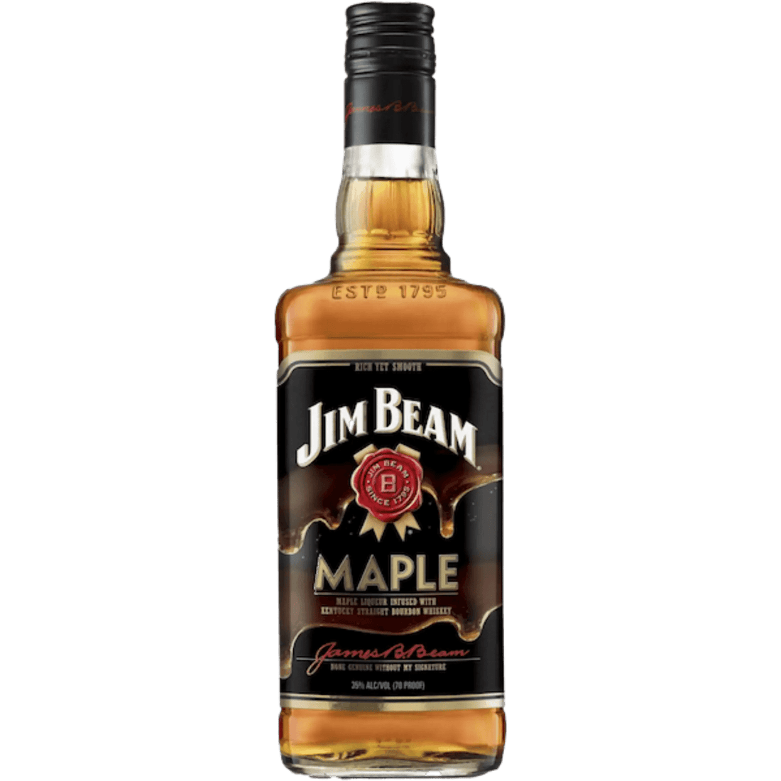 Jim Beam Maple Kentucky Straight Bourbon Whiskey 750ml - Liquor On Broadway