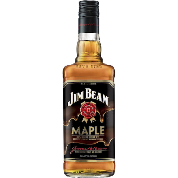 Jim Beam Maple Kentucky Straight Bourbon Whiskey Liquor On Broadway