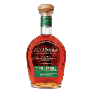John J. Bowman Single Barrel Limited Edition Green Label - Liquor On Broadway
