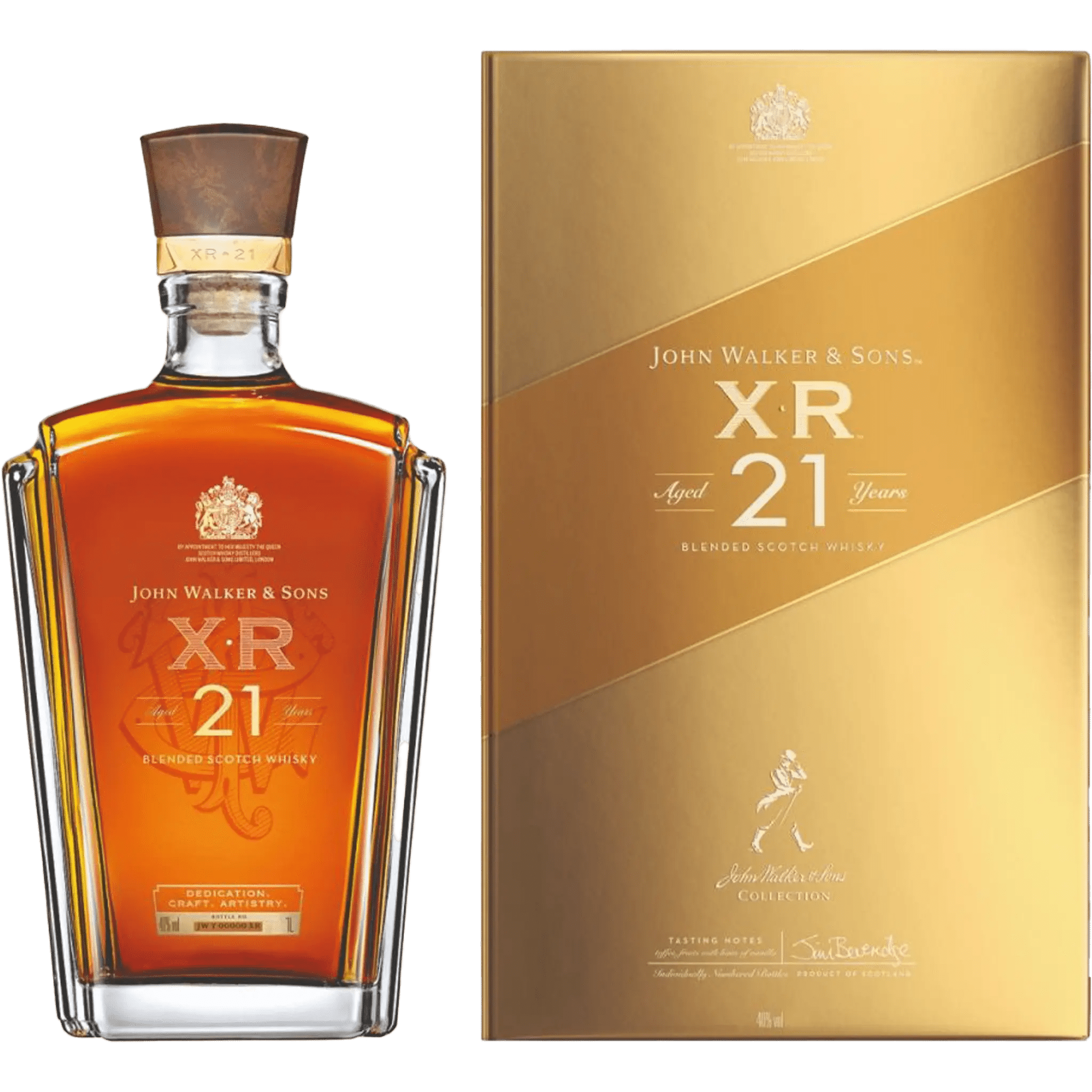 Johnnie Walker and Sons XR 21 Year Blended Scotch Whisky Johnnie Walker and Sons XR 21 Year Blended Scotch Whisky