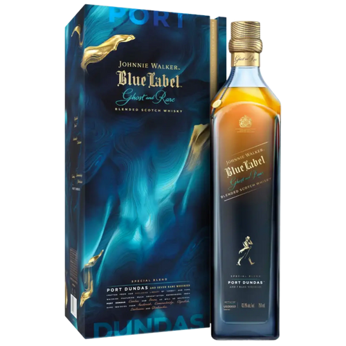 Johnnie Walker Blue Label Ghost and Rare Port Dundas Blended Scotch Whisky 750ml - Liquor On Broadway