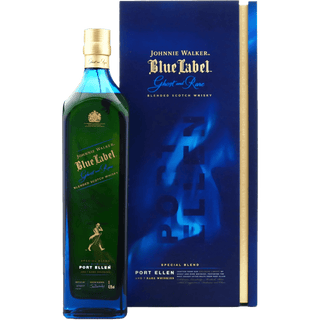 Johnnie Walker Blue Label Ghost and Rare Port Ellen Second Edition Blended Scotch Whisky 750ml - Liquor On Broadway