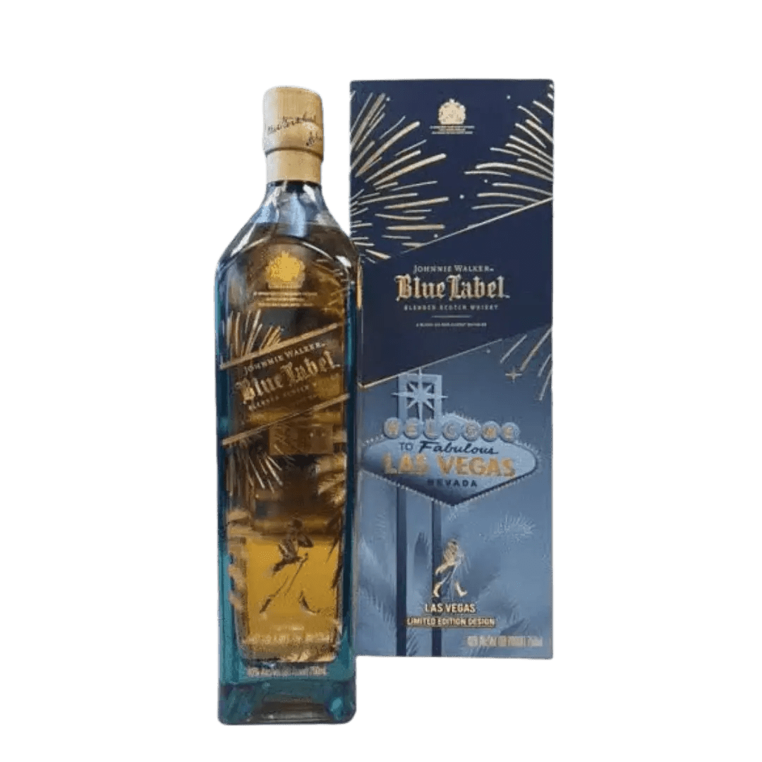 Johnnie Walker Blue Label Las Vegas Limited Edition Blended Scotch Whisky 750ml - Liquor On Broadway