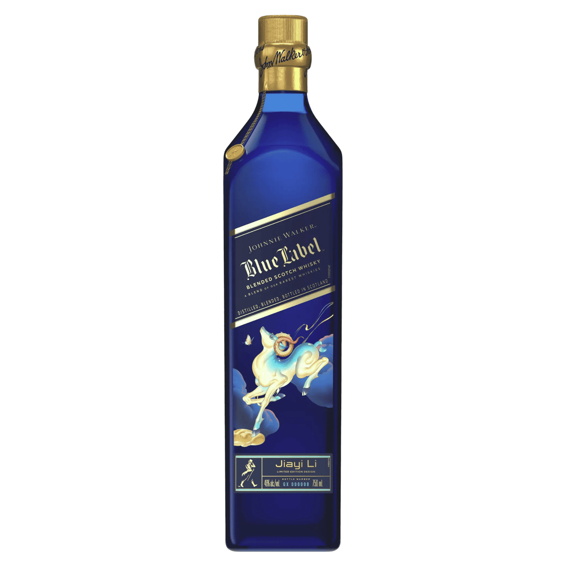 Johnnie Walker Blue Label Year of the Goat 2027 Limited Edition Blended Scotch Whisky 750ml - Liquor On Broadway