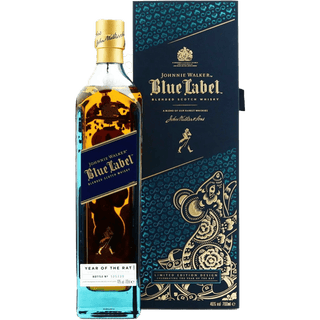 Johnnie Walker Blue Label Year of the Rat Limited Edition Blended Scotch Whisky 750ml - Liquor On Broadway