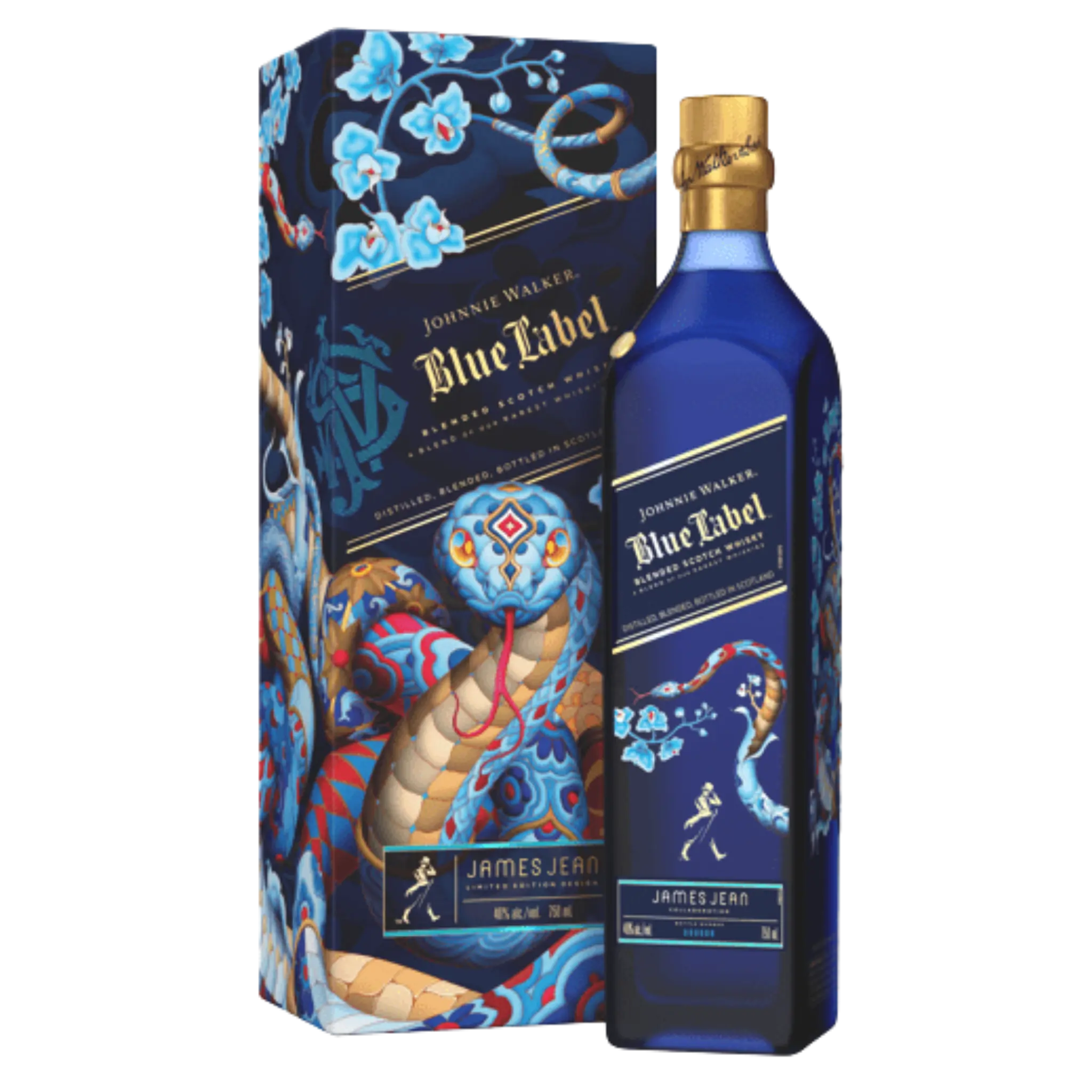 Johnnie Walker Blue Label Year of the Snake 2025 James Jean Johnnie Walker Blue Label Year of the Snake 2025 James Jean