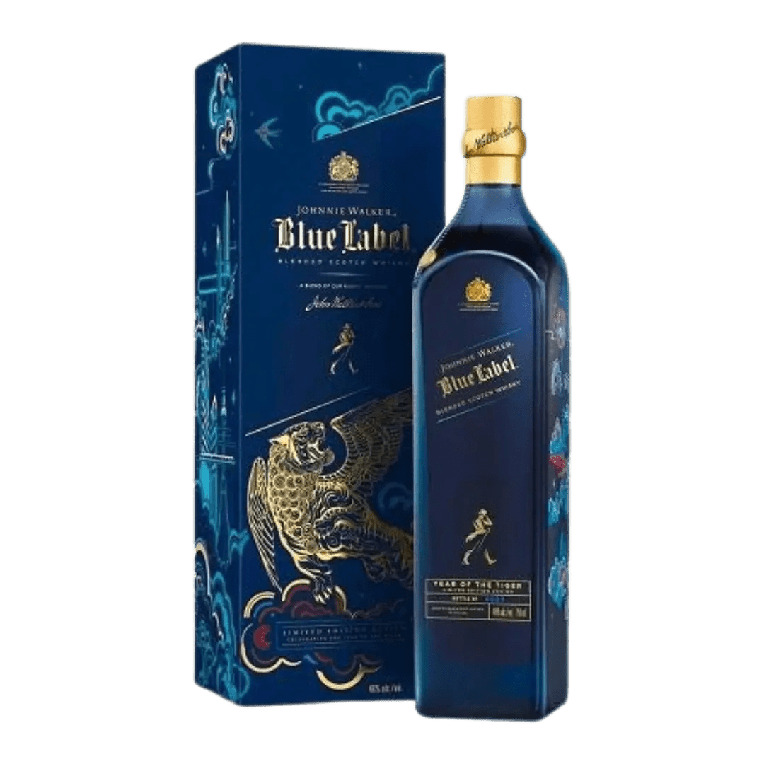 Johnnie Walker Blue Label – Year of the Tiger 750ml - Liquor On Broadway