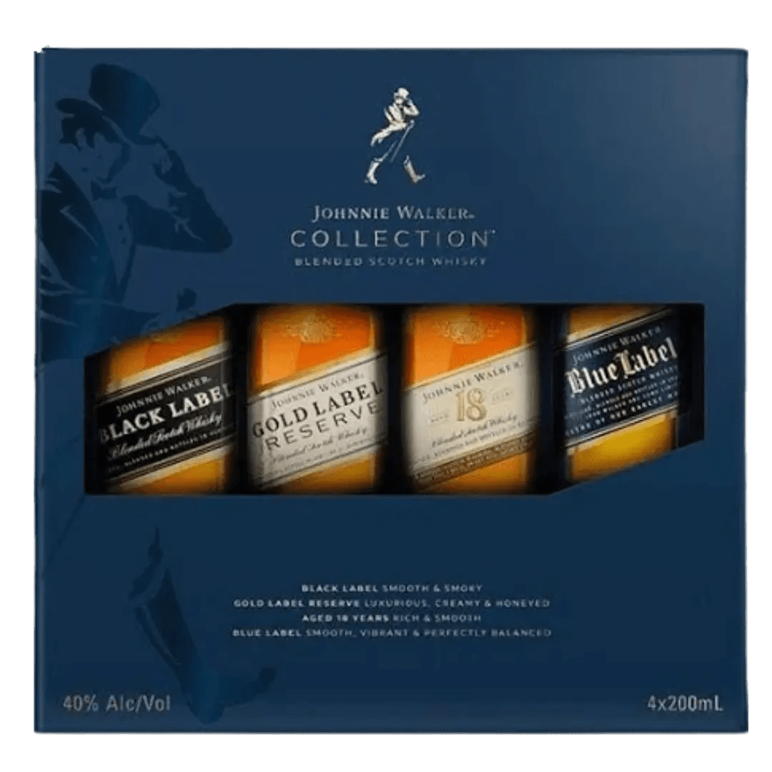 Johnnie Walker Collection Blended Scotch Whisky Gift Set — Black Johnnie Walker Collection Blended Scotch Whisky Gift Set — Black
