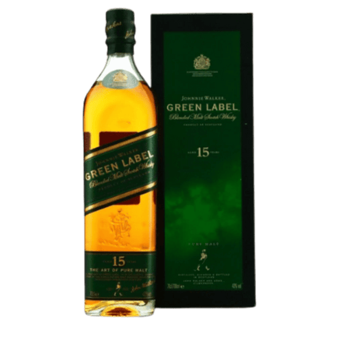 Johnnie Walker Green Label 15 Year Blended Malt Scotch Whisky 750ml - Liquor On Broadway