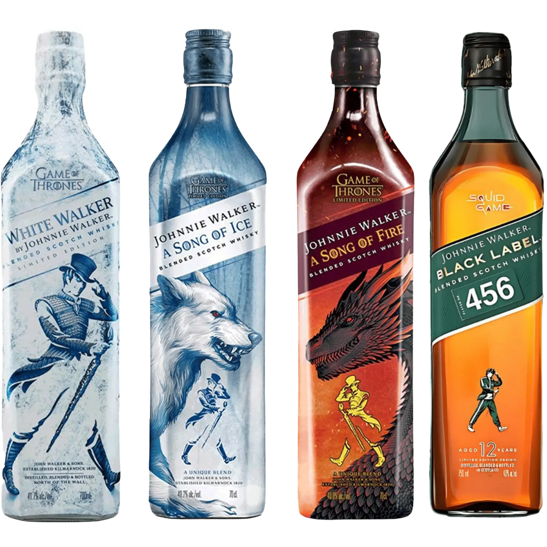 Johnnie Walker Limited Edition Bundle 4 x 750ml - Liquor On Broadway