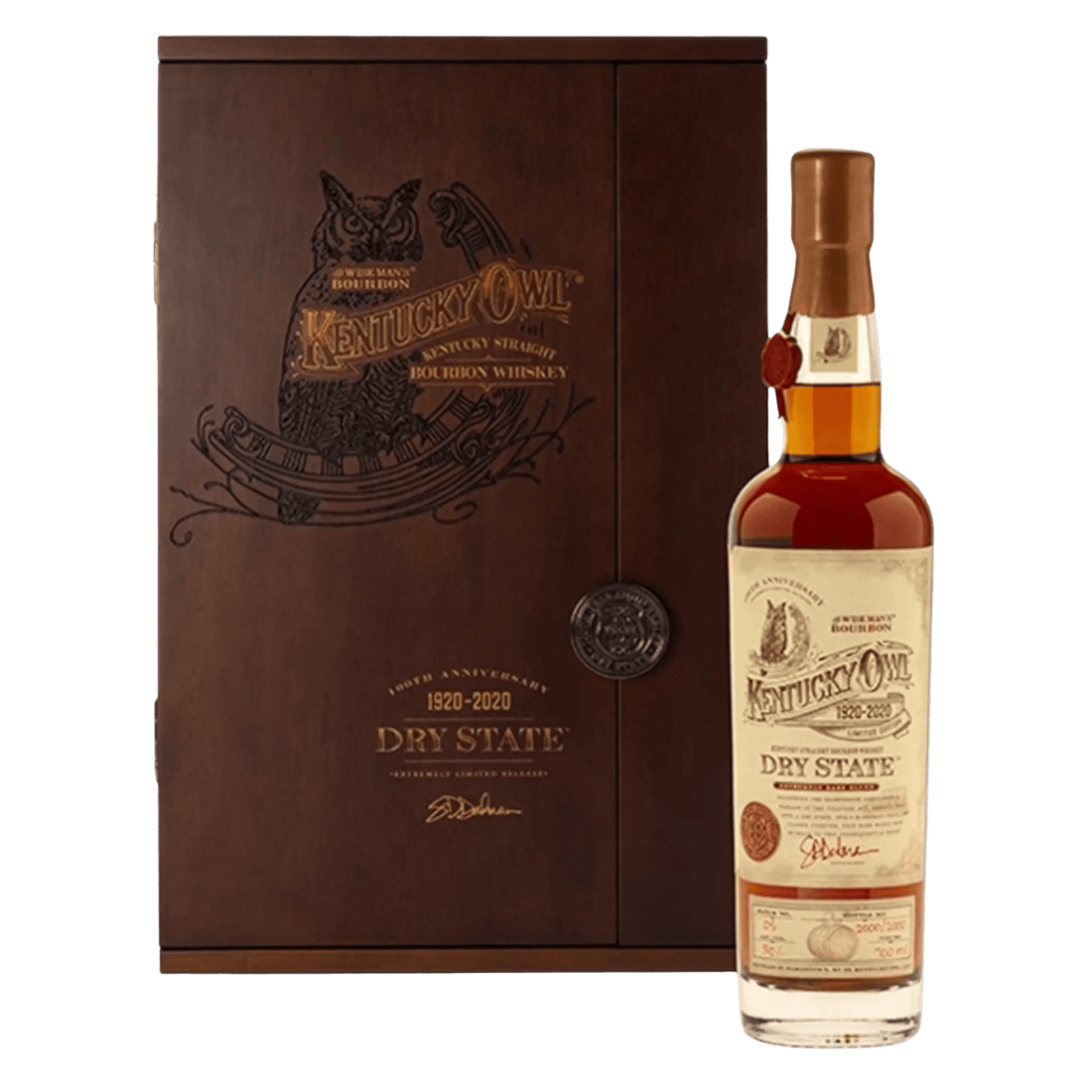 Kentucky Owl Dry State 100th Anniversary Straight Bourbon Whiskey 750ml - Liquor On Broadway