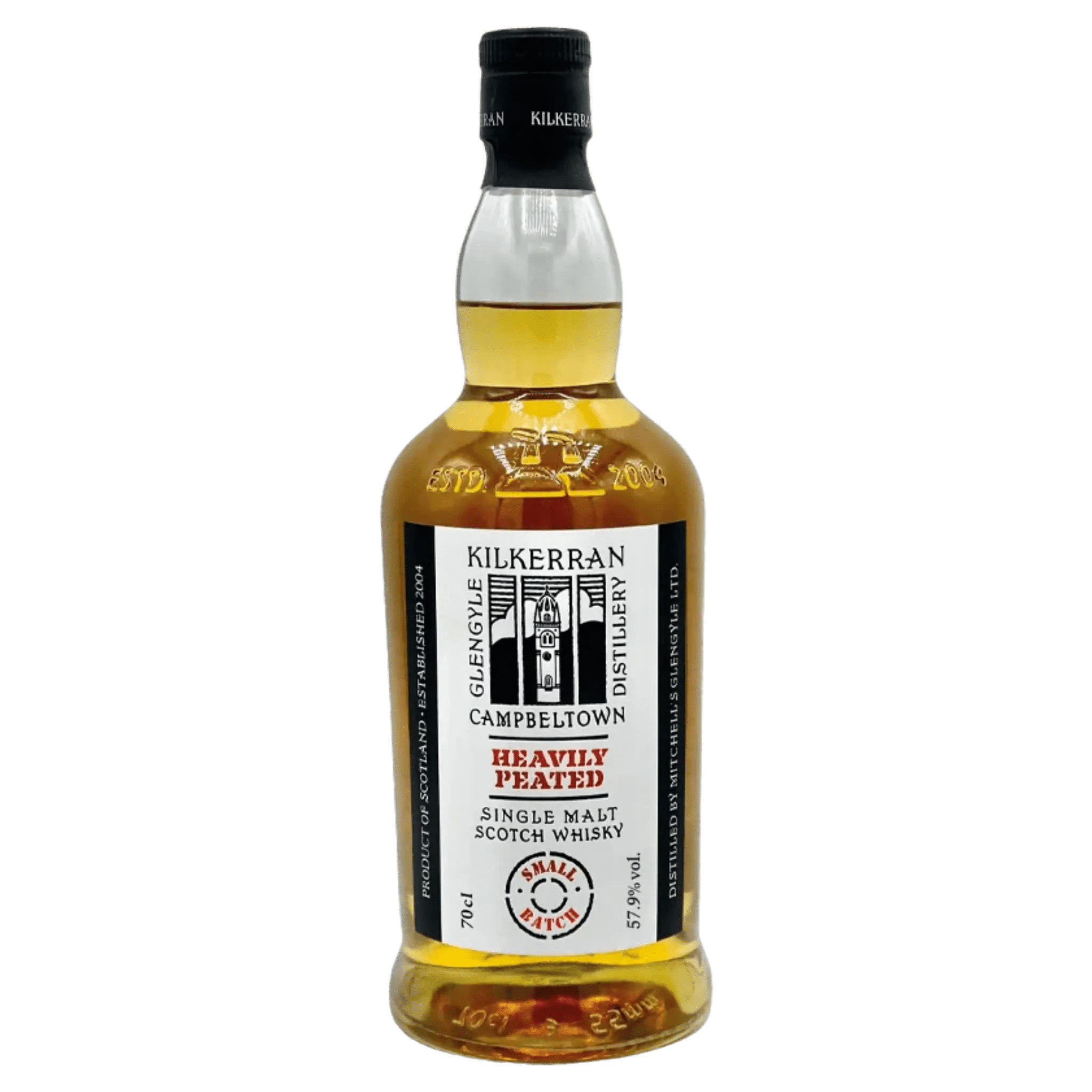 Kilkerran Heavily Peated Batch 14 Campbeltown Single Malt 700ml Kilkerran Heavily Peated Batch 14 Campbeltown Single Malt 700ml