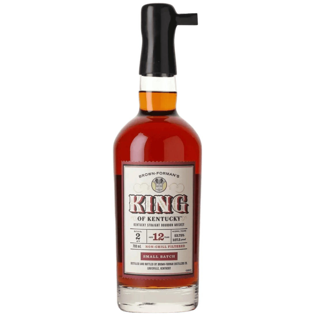 King of Kentucky 12 Year Small Batch Batch 2 of 3 Kentucky Straight Bourbon 700ml - Liquor On Broadway