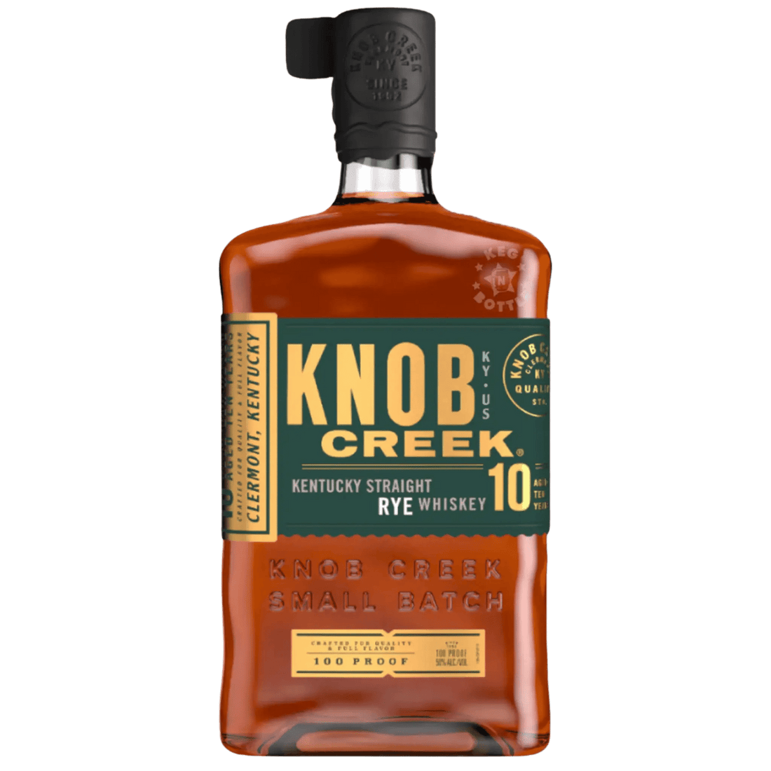 Knob Creek 10 Year Kentucky Straight Rye Whiskey 750ml - Liquor On Broadway