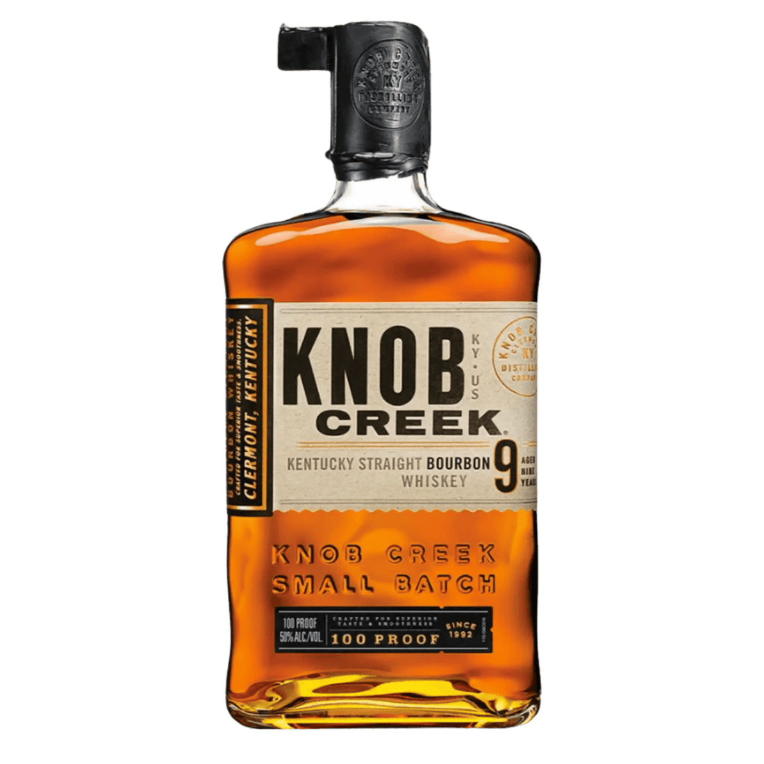 Knob Creek 9 Year Small Batch Kentucky Straight Bourbon Whiskey 750ml - Liquor On Broadway