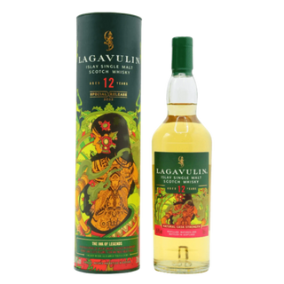 Lagavulin 12 Year Old The Ink of Legends Special Release 2023 Natural Cask Strength Islay Single Malt Scotch Whisky 750ml - Liquor On Broadway
