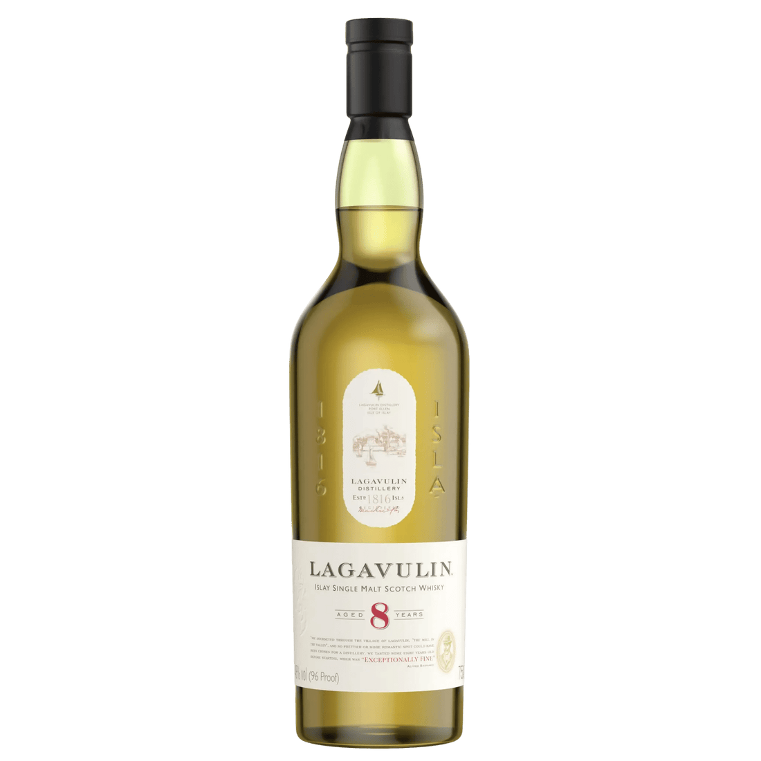 Lagavulin 8 Year Islay Single Malt Scotch Whisky 750ml - Liquor On Broadway