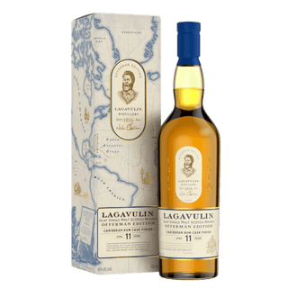 Lagavulin Offerman Edition Caribbean Rum Cask Finish 11 Year Old Islay Single Malt Scotch Whisky 750ml - Liquor On Broadway